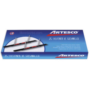 Nepacos, Fastener Tipo Gusanillo, Artesco, Caja de 25 Piezas