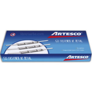Nepacos Metálicos, Fastener de Metal, Artesco, Caja de 50 Piezas