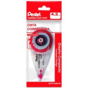 Corrector en Cinta de 4.2 mm x 7 m, Pentel Correction Tape