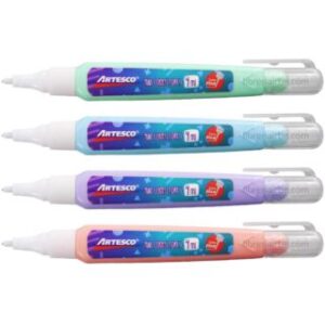 Corrector Líquido Tipo Lápiz, Mini, en Forma de Bolígrafo, 4 ml, Artesco