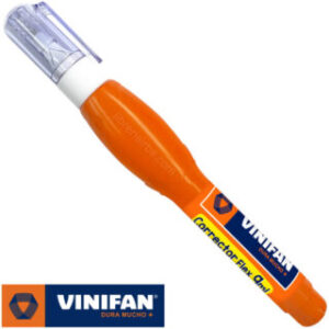 Corrector Líquido Tipo Lápiz, en Forma de Bolígrafo, Flex, 9 ml, VINIFAN