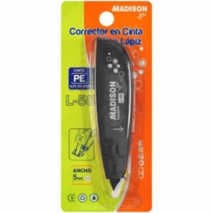 Corrector en Cinta, Tipo Lápiz, de 5 mm, MADISON L-50