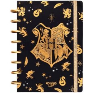Cuaderno Inteligente, Tamaño A5, Sistema de Discos, Mooving Loop Harry Potter, con 80 Hojas Rayadas de 90 g/m²