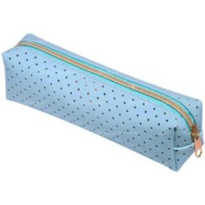Estuchera de 1 Cierre, con Perforado, BRW Soul – Azul Pastel