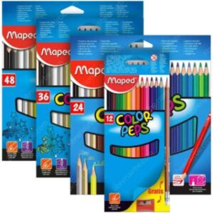 Lápices Triangulares de Colores Maped Color’Peps
