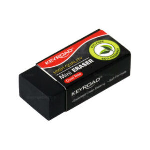 Borrador Mini, Libre de Migas (Dust Free), KEYROAD – Negro