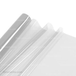 Papel Celofán Transparente, Pliego de 70 x 110 cm, para Envolver, Regalos, Manualidades