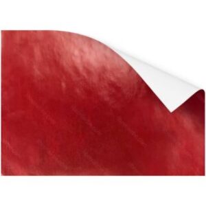 Papel Estañado, Pliego de 50 x 70 cm – Rojo