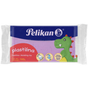 Plastilina Pelikan, en Barra, Bloque, Marqueta de 180 gramos, Lavanda