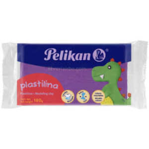 Plastilina Pelikan, en Barra, Bloque, Marqueta de 180 gramos, Violeta