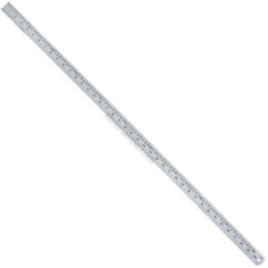 Regla Metálica de 1 metro (100 cm), Escala en cm, mm y Pulgadas