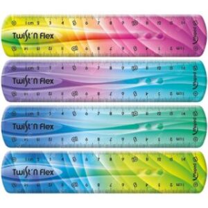Regla de 15 cm, Flexible, Maped Twist’n Flex Decor