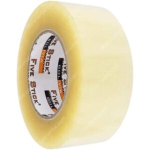 Cinta de Embalaje, Transparente, Grande, Five Stick, Rollo de 250 Yardas x 2″ (48 mm)