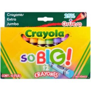 Set 12 Crayones Extra Jumbo Crayola So BIG!