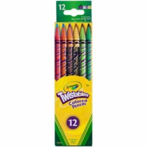Set de 12 Lápices de Colores Giratorios Crayola Twistables