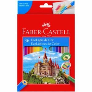 Set 36 EcoLápices Hexagonales de Colores Faber-Castell
