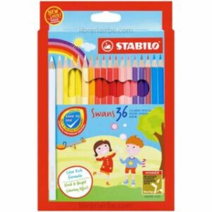 Set 36 Lápices de Colores STABILO Swans 36