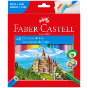 Set 48 EcoLápices Hexagonales de Colores Faber-Castell