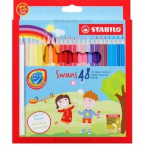 Set 48 Lápices de Colores STABILO Swans 48