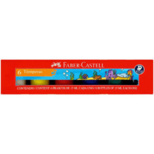 Set 6 Témperas Faber-Castell