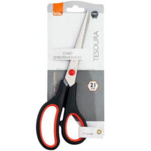 Tijera Multiusos de 21 cm, Grande, con Agarre Cómodo, BRW