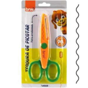 Tijera de 13 cm, con Diseño, Forma Decorativa, BRW – Curva